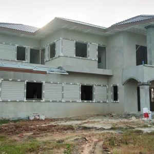 ปูนปั้น เสาโรมัน GRC คิ้วบัว บัวโค้ง เสาโรมัน งานปูนปั้น เสาโรมัน