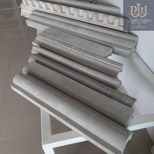 ปูนปั้น เสาโรมัน GRC คิ้วบัว บัวโค้ง เสาโรมัน งานปูนปั้น เสาโรมัน