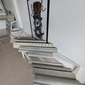 ปูนปั้น เสาโรมัน GRC คิ้วบัว บัวโค้ง เสาโรมัน งานปูนปั้น เสาโรมัน