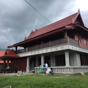 ปูนปั้น เสาโรมัน GRC คิ้วบัว บัวโค้ง เสาโรมัน งานปูนปั้น เสาโรมัน