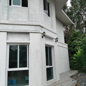 ปูนปั้น เสาโรมัน GRC คิ้วบัว บัวโค้ง เสาโรมัน งานปูนปั้น เสาโรมัน