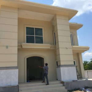 ปูนปั้น บัวโชว์ เสาโรมัน นครศรีธรรมราช GRC 1