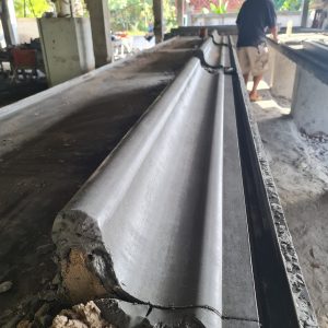 งานออกแบบและผลิตพร้อมติดตั้ง บัวขอบดาดฟ้า 4