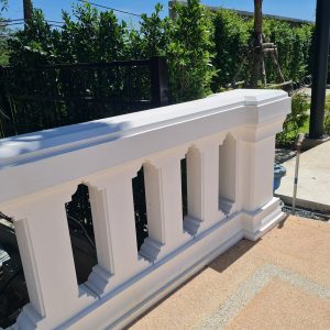 งานบัวตกแต่งสะพาน ทางเข้าหมูบ้าน ศุภาลัย พรีม่า วิลล่า นครศรีธรรมราช 5