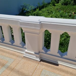 งานบัวตกแต่งสะพาน ทางเข้าหมูบ้าน ศุภาลัย พรีม่า วิลล่า นครศรีธรรมราช 1