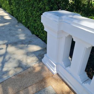 งานบัวตกแต่งสะพาน ทางเข้าหมูบ้าน ศุภาลัย พรีม่า วิลล่า นครศรีธรรมราช 7