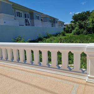 งานบัวตกแต่งสะพาน ทางเข้าหมูบ้าน ศุภาลัย พรีม่า วิลล่า นครศรีธรรมราช 2