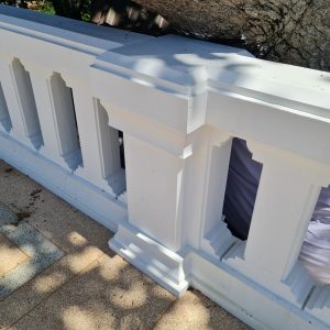 งานบัวตกแต่งสะพาน ทางเข้าหมูบ้าน ศุภาลัย พรีม่า วิลล่า นครศรีธรรมราช 6