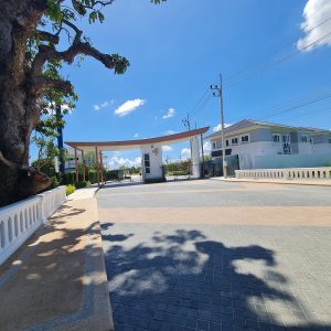 งานบัวตกแต่งสะพาน ทางเข้าหมูบ้าน ศุภาลัย พรีม่า วิลล่า นครศรีธรรมราช 13