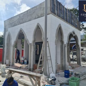 งานติดตั้งบัวซุ้มโค้ง ยินดีให้บริการ เพราะความปราณีตคืองานของเรา 4