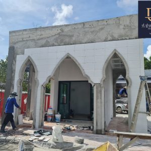 งานติดตั้งบัวซุ้มโค้ง ยินดีให้บริการ เพราะความปราณีตคืองานของเรา 2