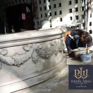 งานตกแต่งบัวร้านกาแฟ ท่าวัง นครศรีธรรมราช 1