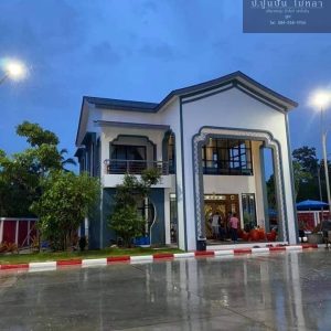 ผลงานตกแต่งบัวโครงการปั้มน้ำมันessso นครศรีธรรมราช3