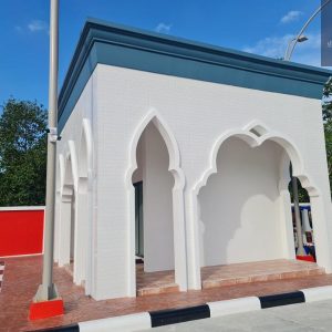 ผลงานตกแต่งบัวโครงการปั้มน้ำมันessso นครศรีธรรมราช10