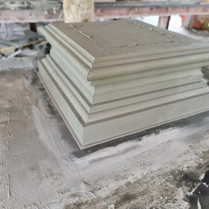 งานสั่งผลิตหัวเสารั้ว ขนาด 0.20 เซนติเมตร ตามแบบ 2